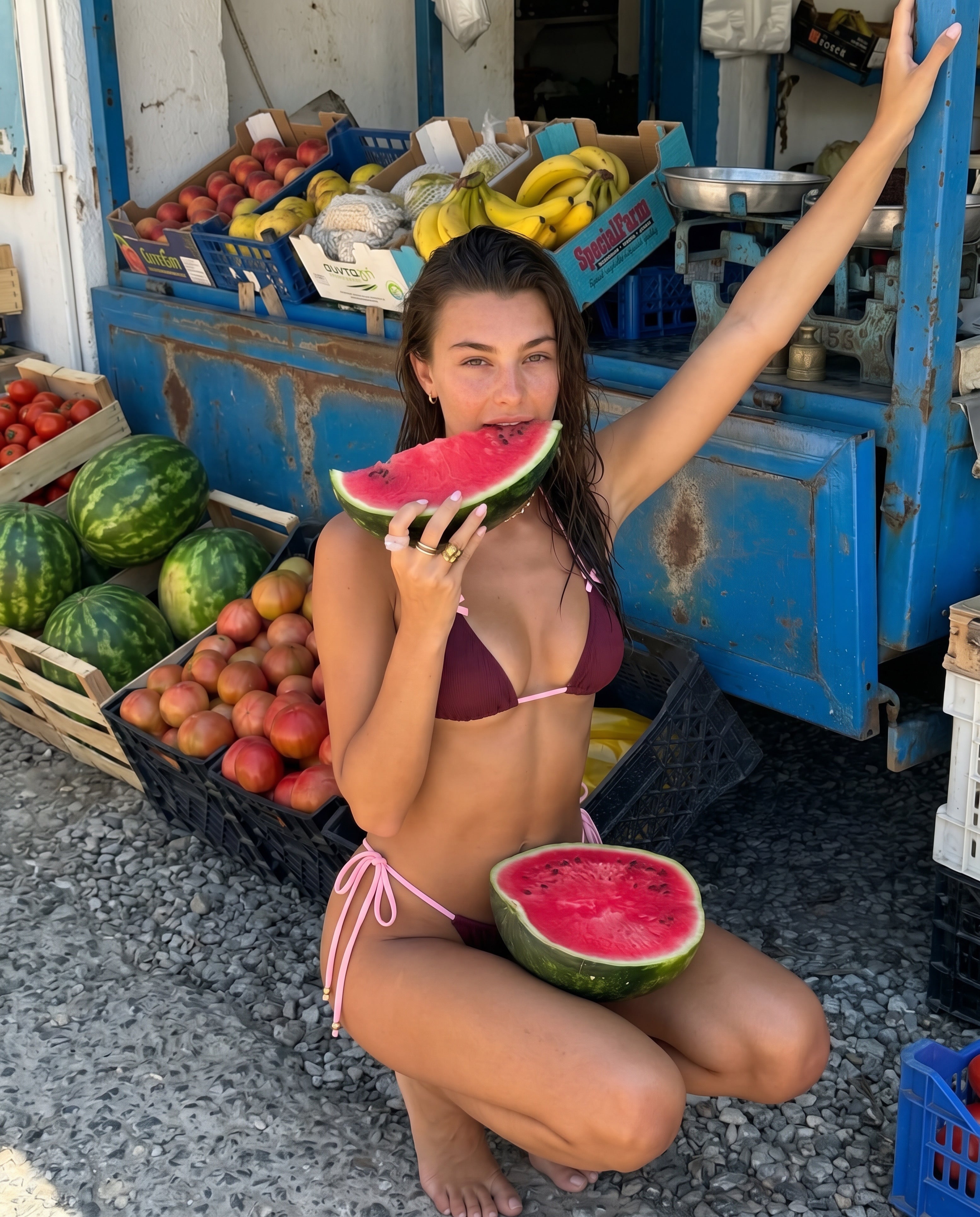 Cherry Kiss Bikini Complete Set