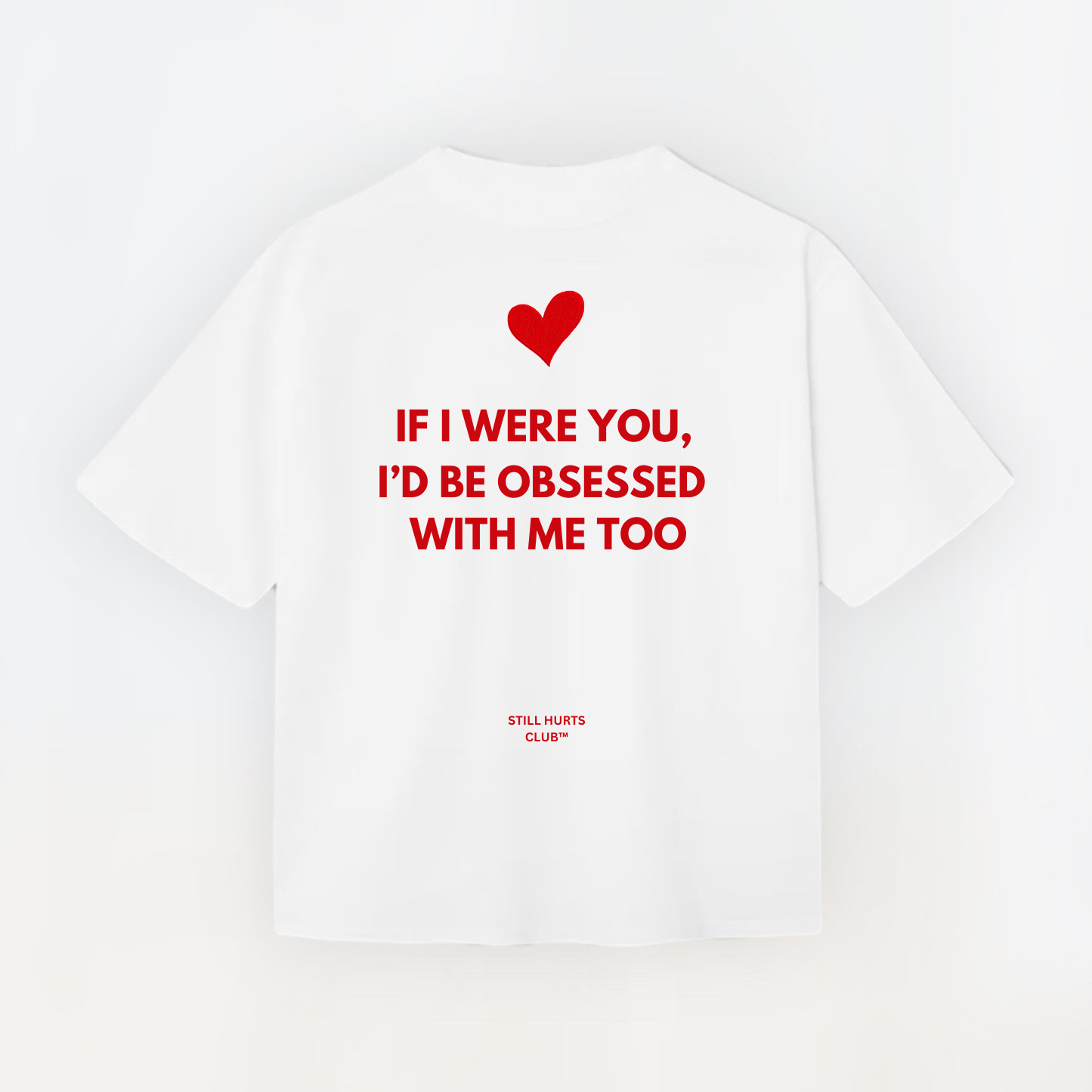 Obsessed Tee White