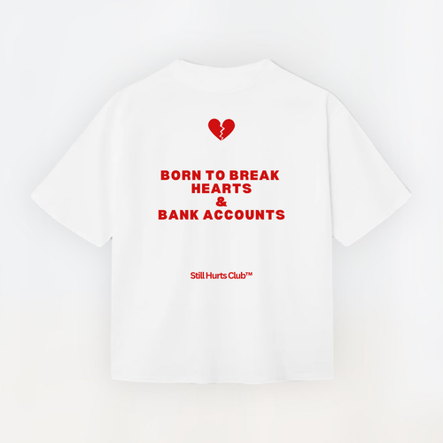 Heart Breaker Tee White