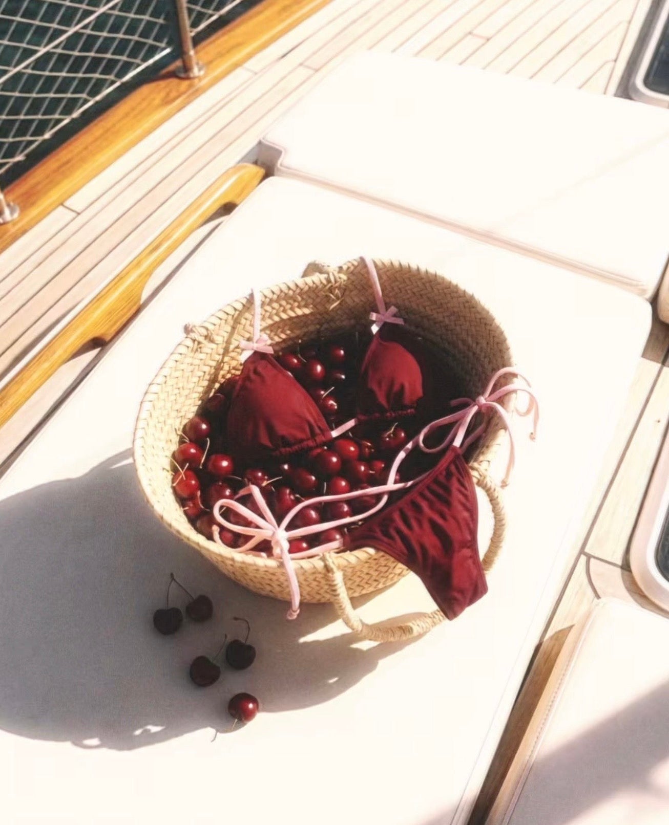 Cherry Kiss Bikini Top