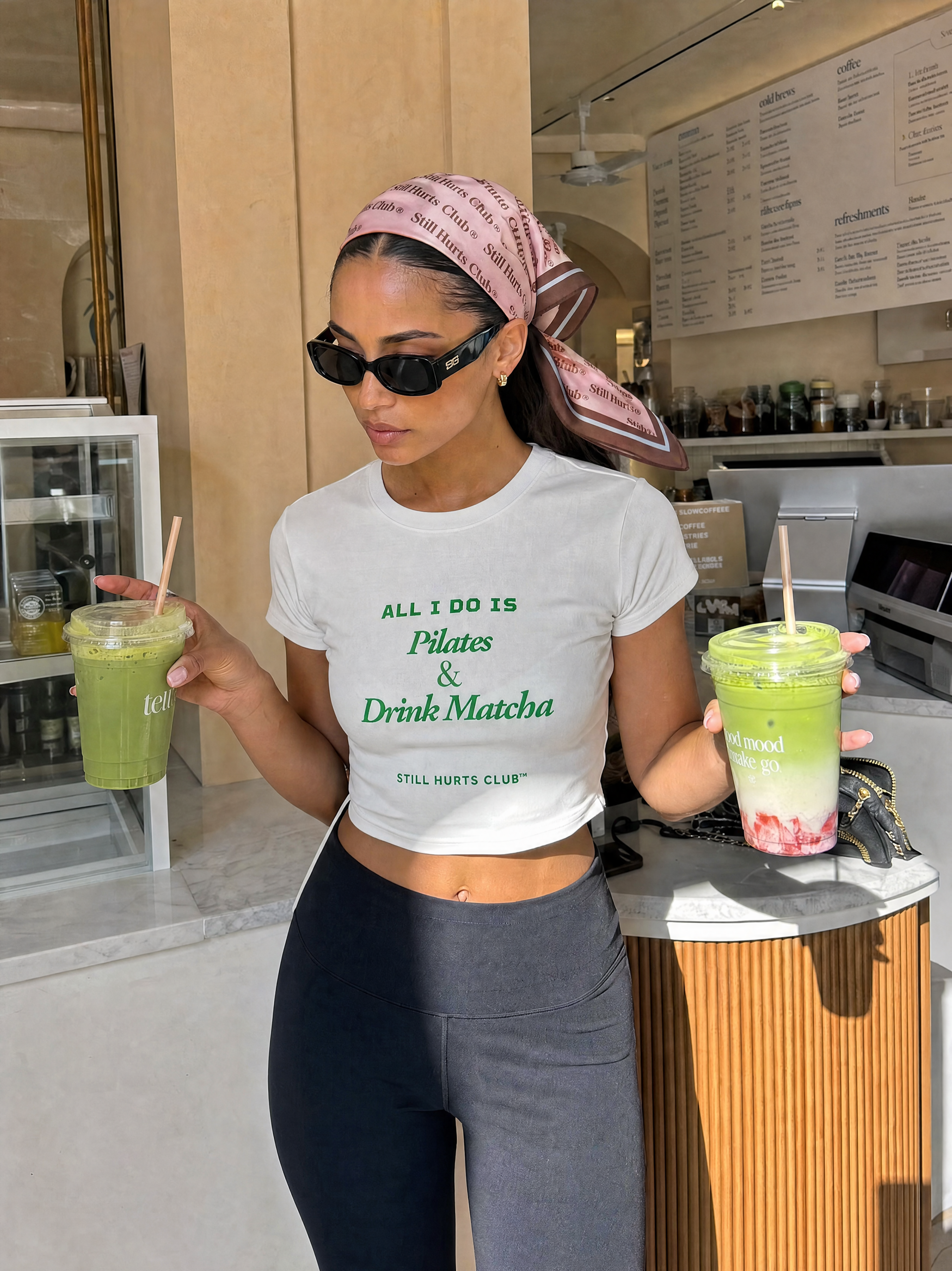Matcha tee
