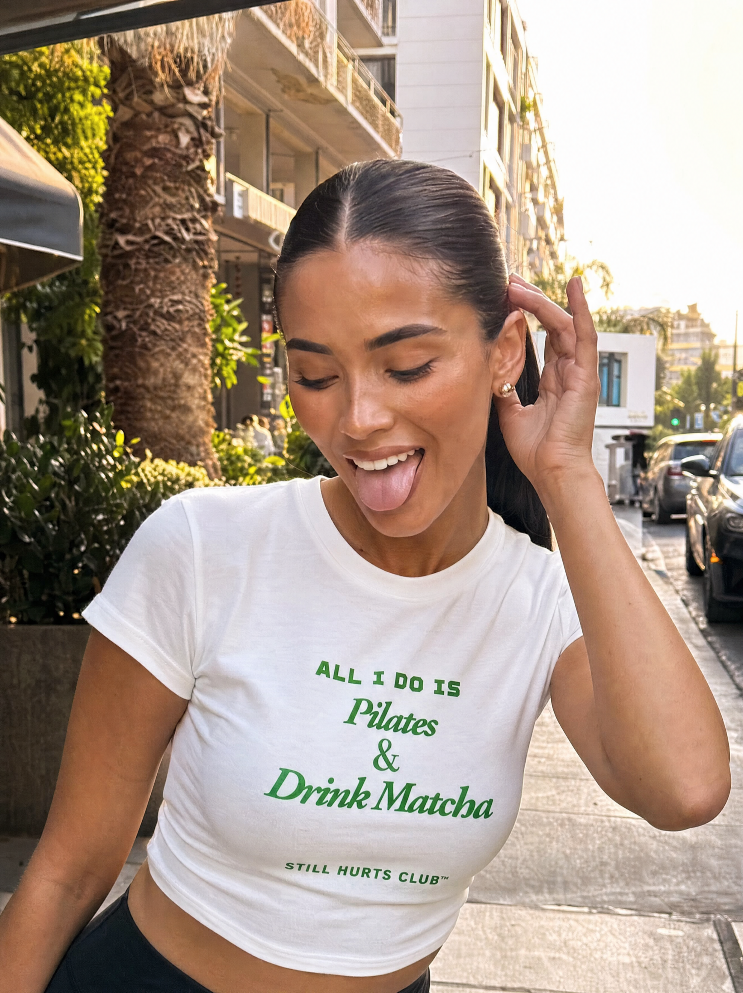 Matcha tee